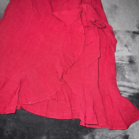 Princess Polly Caedere Mini Dress in Maroon Size 2 New with tag - Picture 14 of 14